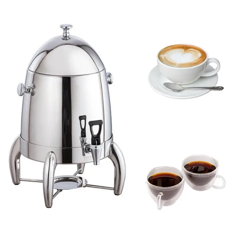 12 Liters Tea/Coffee Urn for Buffet, Fuel Based, SS Body